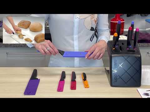 Видео: Коллекция ножей Universal Tupperware #мясо #рыба #овощи #фрукты
