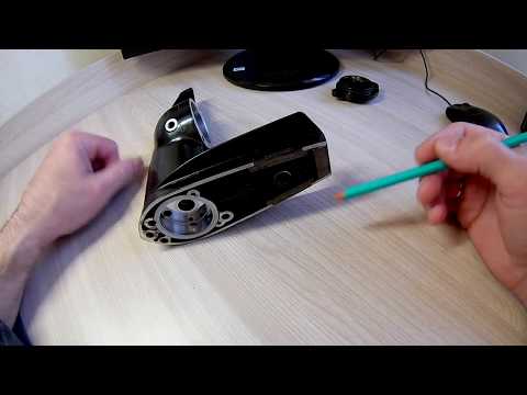 Видео: Снижение шума выхлопа 2-х  тактного лодочного мотора Allpass 2.6, часть 1-я