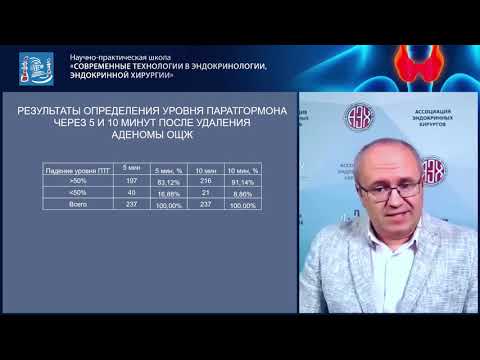 Видео: Хирургическая тактика при лечении первичного гиперпаратиреоза. Слепцов Илья Валерьевич
