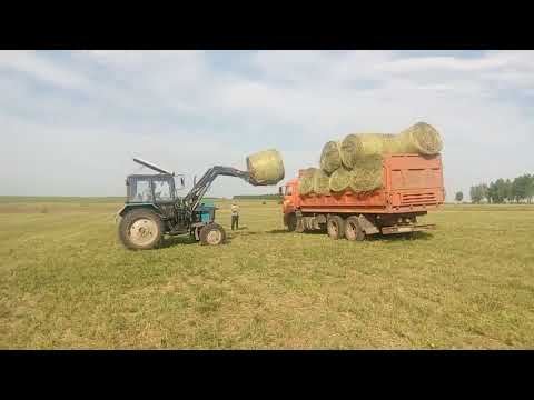 Видео: Заготовка и Уборка сена