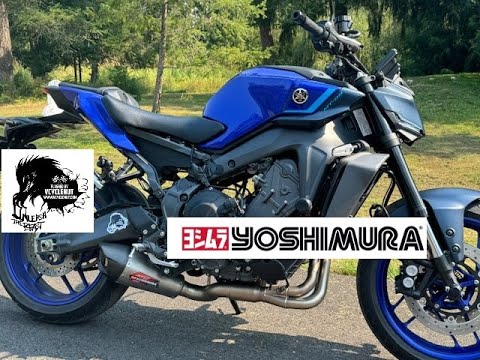 Видео: Тестирование и настройка выхлопной системы Yamaha MT09 Yoshimura 2024 года, результаты прошивки Э...