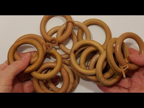 Видео: Покажу: Зачем я Собираю КОЛЬЦА с КАРНИЗОВ! Смотри, Какую КРАСОТИЩУ я сделала в этот раз.идеи 8 марта