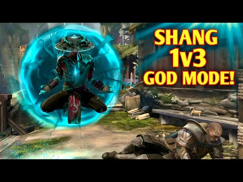 Видео: 😳 SHANG 1v3 GOD MODE 🔥 Невозможная победа! | Игровой процесс Shadow Fight 4 Arena