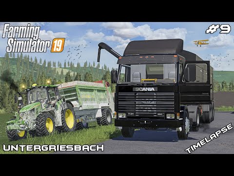 Видео: Укрытие силоса и разбрасывание извести | Животные в Унтергрисбахе | Farming Simulator 19 | Эпизод 9