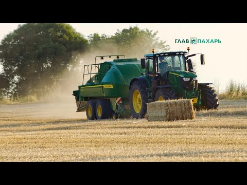 Видео: Тюковые пресс подборщики John Deere L600