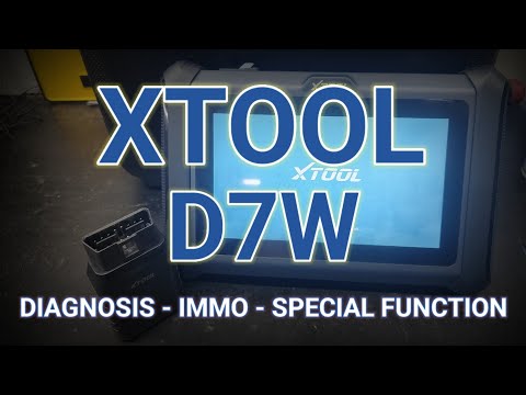 Видео: Новый мультимарочный сканер XTOOL D7W - тестирование и обзор