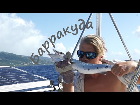 Видео: Проходим вдоль запада Гваделупы. Под парусом Ellie Skeppner. Эпизод#5