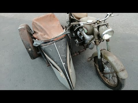 Видео: Мотоцикл ИФА (IFA) ВК 350 - обзор, реставрация и документы. Решил реставрировать старый MZ.