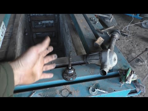 Видео: ГУСЕНИЧНЫЙ МИНИТРАКТОР ч.2  переделываю полуось, чем занимался пока не было роликов