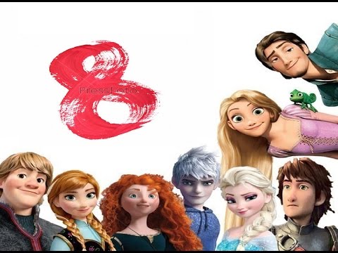 Видео: Не просто дружба... 8 серия (Эльза, Джек, Рапунцель, Мерида, Иккинг, Анна)