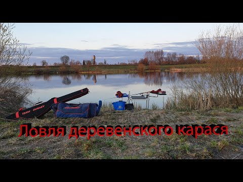 Видео: Рыбалка 2020. Ловля деревенского карася на фидер.