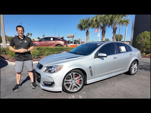 Видео: Chevrolet SS 2017 года — это седан V8 с лучшими характеристиками, чем Dodge Charger R/T.