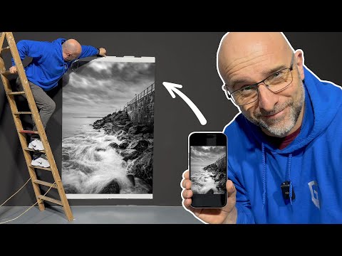 Видео: Я НАПЕЧАТАЛ ФОТОГРАФИЮ С iPhone 72 ДЮЙМА, И ВЫ НЕ ПОВЕРИТЕ РЕЗУЛЬТАТУ!!!