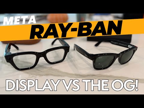 Видео: Сравнение Meta Ray-Ban Display и Ray-Ban Meta Wayfarer