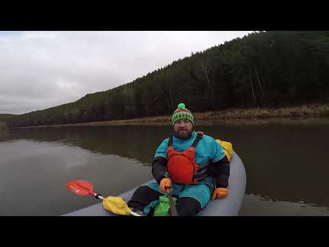 Видео: Ноябрьский сплав по реке Уфа от Красноуфимска до Марийских ключей
