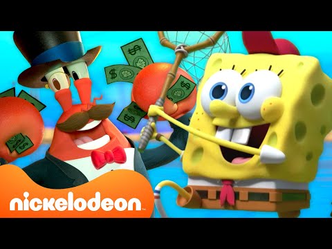 Видео: Камп Корал | Отправляйся в поход с "Губка Боб"! ⛺️ | Nickelodeon Cyrillic