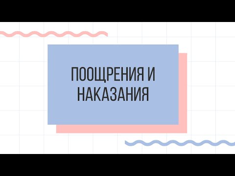 Видео: Лекция "Поощрения и наказания в ДОЛ". Лектор Арина Сергеевна Лукьянец