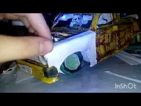 Видео: Проект "копья" из бумаги (9 серия ) - новый цвет!