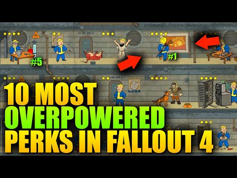 Видео: 10 СИЛЬНЫХ ПЕРКОВ В FALLOUT 4, КОТОРЫЕ ВЫ ДОЛЖНЫ ПОЛУЧИТЬ