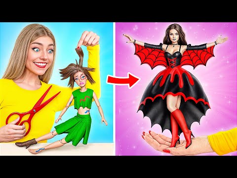 Видео: Как стать Вампиром | Лайфхаки для Экстремального Преображения от Multi DO Girls