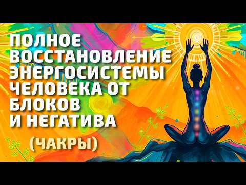 Видео: Полное Восстановление Энергосистемы Человека От Блоков И Негатива.Чакры.