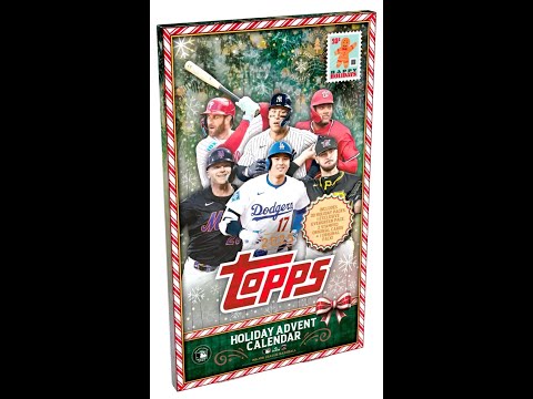 Видео: Зелёная рождественская клетка Shohei Ohtani! Взгляните на совершенно новые адвент-календари Topps...