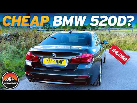 Видео: Я КУПИЛ ДЕШЕВЫЙ BMW 520D ЗА 4250 ФУНТОВ СТЕРЛИНГОВ!