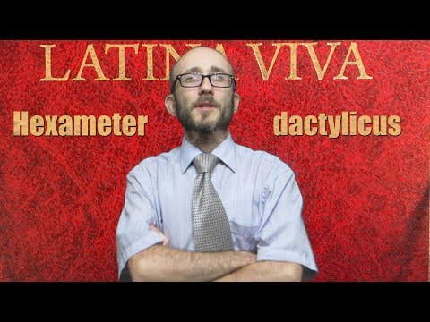 Видео: Римская метрика.  #03  Дактилический гекзаметр.
