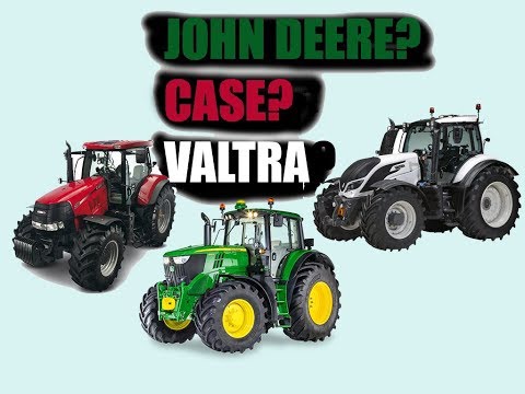 Видео: Как сделать правильный выбор? Обзор John Deere 6195M, Case Puma 210, Valtra T234, New Holland T7060