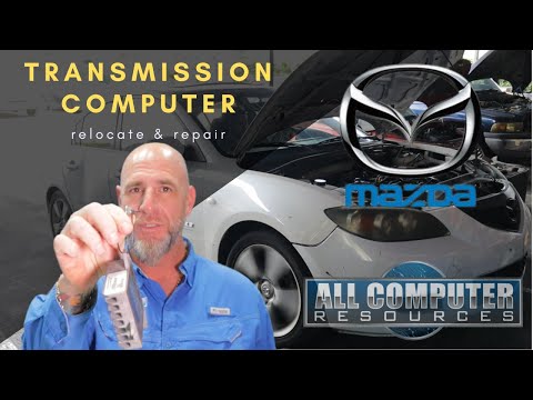 Видео: Ремонт и перемещение блока управления коробкой передач MAZDA 3 или 5 TCM