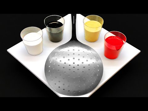 Видео: Акриловая заливка с помощью шпателя для пены - пышные результаты! | JFA