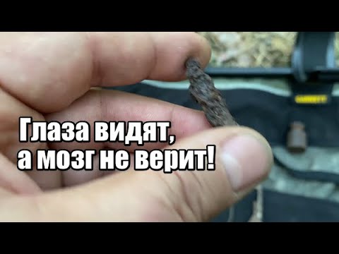 Видео: БЛИН-Вот до чего доводят мечты,аж сердце екнуло...!Поиск в лесу с металлоискателем Garrett ACE Apex!