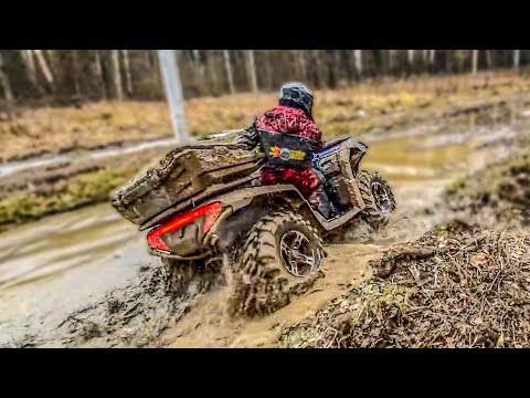 Видео: CFMOTO CFORCE 600 на весенней покатушке ЧАСТЬ II