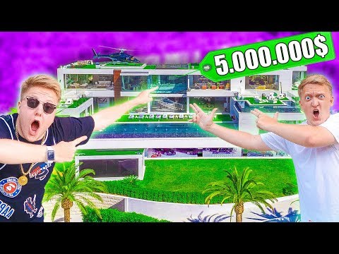 Видео: ПРЯТКИ НА ВИЛЛЕ ЗА 5.000.000 $$$ В США