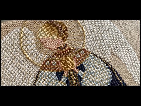 Видео: 126. Как вышивать быстрее? Angel of Love от L&L - ПОЛНЫЙ ОБЗОР РАБОТЫ.
