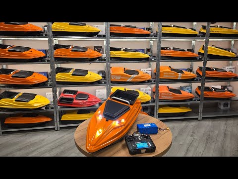 Видео: Кораблики для прикормки с GPS автопилотом в наличии ✅ 24 месяца гарантия #корабликдляприкормки Тигр