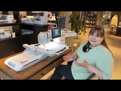 Видео: Впервые вышиваем на BERNINA B 990! 🤩