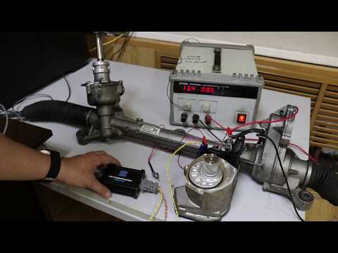 Видео: Включение рулевой рейки с ЭУР командами по CAN шине. EPS motor switching on by CAN bus. Ford Focus 3