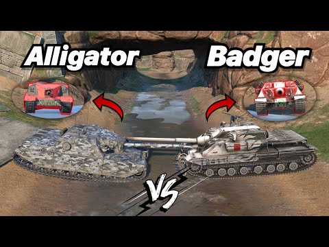 Видео: НА ЗАБИВ#163 | На ЭТО заменили БАБАХУ | FV205b Alligator vs FV217 Badger | ПТ-САУ первой линии!