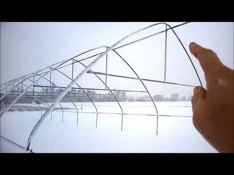 Видео: Как собрать теплицу Хайгроу (Haygrove) , модель Соло (Solo) .