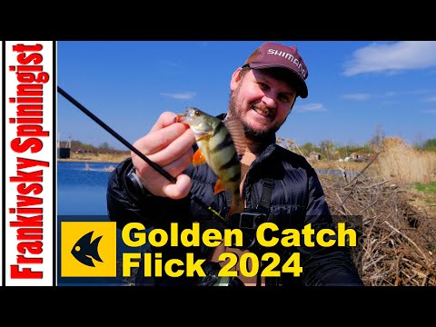 Видео: Golden Catch Flick 24 FLS 702ULS тест на воді | Окунь після нересту, як підібрати приманку?