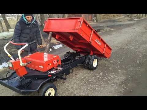 Видео: Самоходная тележка Kawashima AC1520B