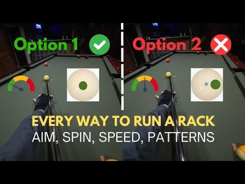 Видео: POV: Все возможные способы игры в бильярд — прицеливание, вращение, скорость и схемы