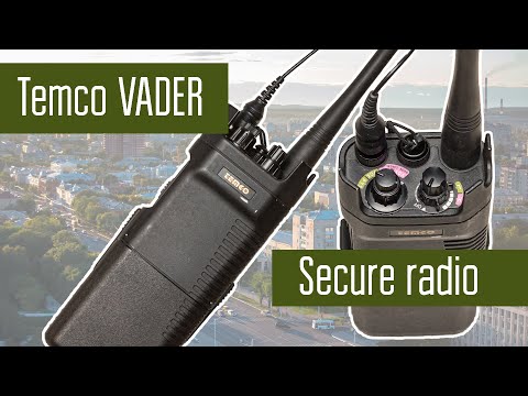 Видео: Temco VADER SR20A Secure radio. Рация японского спецназа. Почти frequency hopping? Хитрая инверсия?