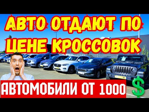 Видео: Два Авто по Цене Одного !!! ЦЕНЫ РУХНУЛИ !!! Я В ШОКЕ 😱💥🚘