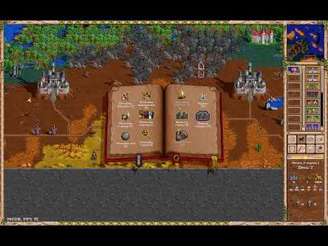 Видео: Heroes of Might and Magic 2 (1996) fheroes HD Mod - PRISE OF LOYALTY Прохождение с комментарием 5