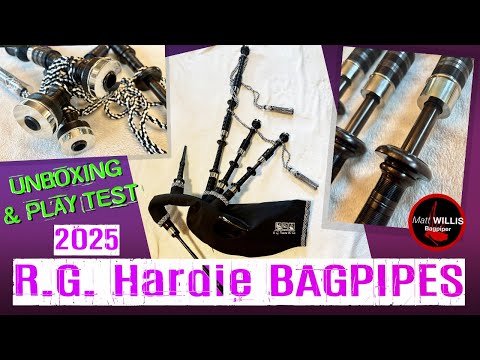 Видео: Волынки R.G. Hardie 2025 года! Распаковка и игровой тест