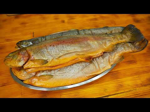 Видео: Форель холодного копчения – Как вкусно коптить рыбу от А до Я