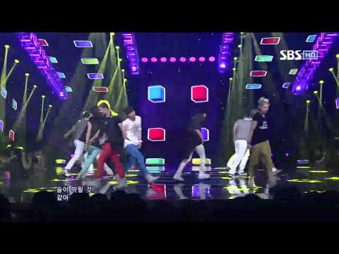 Видео: NU'EST [Not Over You] @SBS Inkigayo Популярная песня 20120902