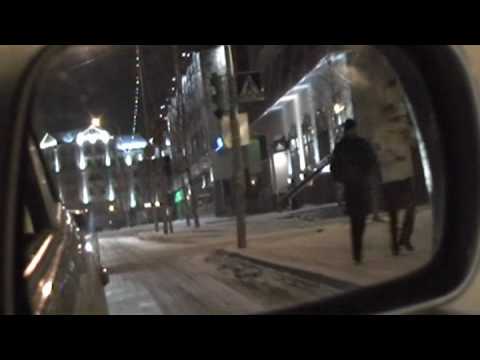 Видео: Ночной Ханты-Мансийск